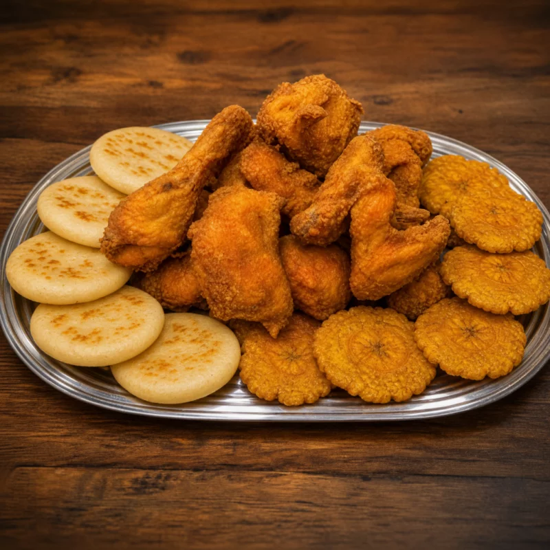 1 1/2 Pollo Broaster